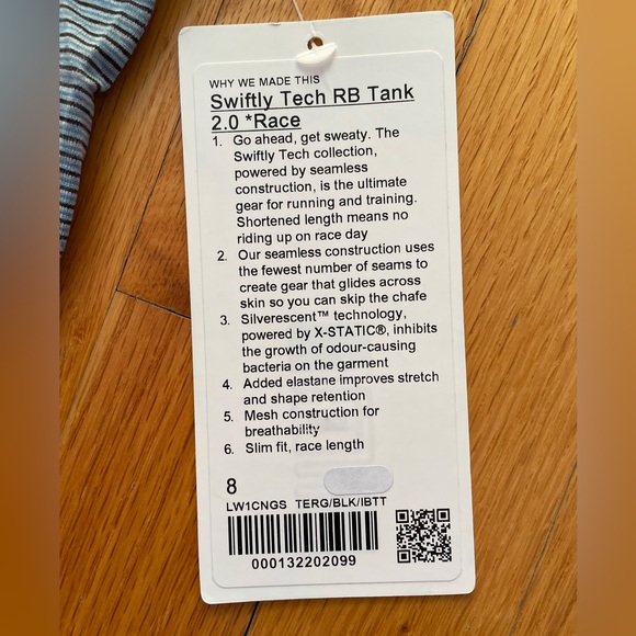 Lululemon Swiftly Tech Racerback Tank Top 2.0 *Race Length - Picture 3 of 7